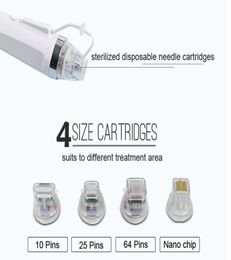 Punte di ricambio per cartuccia micro ago con testa in oro per macchina frazionaria RF Microneedling Cura della pelle Bellezza Rimozione delle rughe Anti St2747760