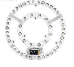 Plafonnier Led de remplacement, Module rond 220V, lampes à panneau, 48W, 60W, 72W, 80W, 100W, pour plafonniers en forme d'éventail