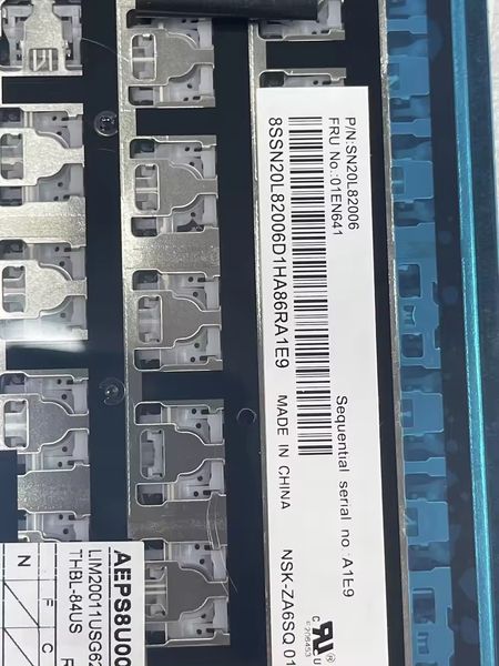 Piezas de repuesto para Lenovo ThinkPad T470S 13 Gen 2 2 ° Teclado US de 14 pulgadas sin retroiluminación 01EN600 01EN641