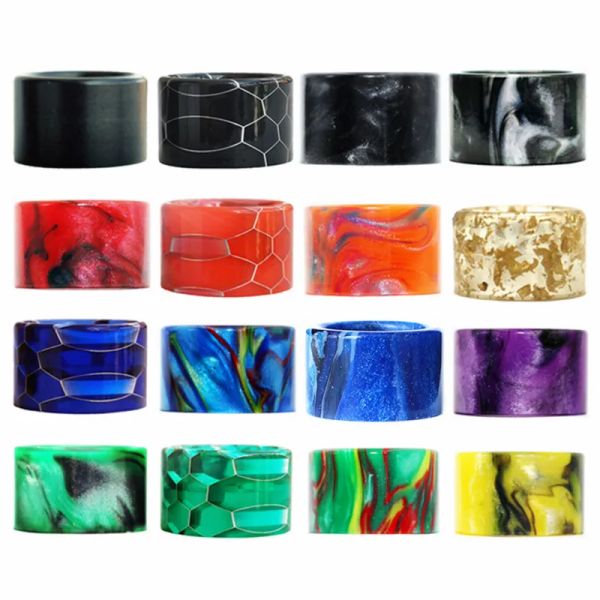 Pièces de rechange Drip Tip en résine pour SMOK TFV18 TFV16 TFV-Mini TFV8 Baby V2 Tank Stick V9 Max ARCFOX SCAR-18 MORPH 2 MAG P3 KIT etc LL