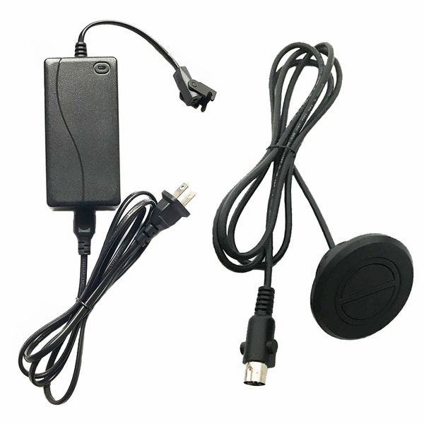 Accessoire de meuble alimenté canapé pièce de rechange bras latéral 2 boutons fauteuil élévateur inclinable électrique télécommande interrupteur de commande 29V1.8A actionneur linéaire 24V compatible