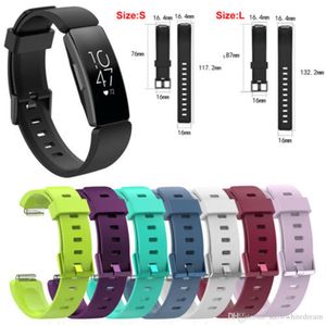 Lo nuevo de reemplazo de silicona clásico de deportes de la manera Correa para la muñeca banda para Fitbit Inspire Inspire HR Ver Banda