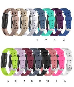 Remplacement Soft TPE Silicone Strap pour Fitbit Inspire2 Smart Watch Band Classic Bracelet pour Fitbit Inspire 2 Wristbands Wholesal1041188