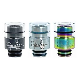 Herramientas de reemplazo de vidrio de acero inoxidable 510 Consejo de goteo Fit Rdta Bskr Berserker V3 MTL RTA ZX II Z Nano Tank