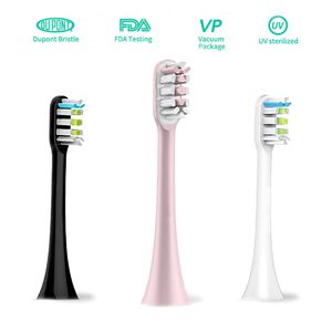 Têtes de brosse à dents de rechange adaptées pour Xiaomi SOOCAS X3 SOOCARE brosse à dents électrique tête de brosse à dents souples avec emballage indépendant