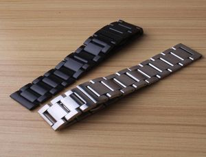 Vervangende horlogebandband Bracelet mode ongepolijst voor mechanische horloges Men 18mm 20 mm 21 mm 22 mm 23 mm horlogebanden butte1559108