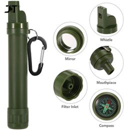 Vervangende waterfilters Outdoor waterfiltratie Survival waterfilter Stro waterfiltratiesysteem Drinkwaterzuiveraar voor noodgevallen Wandelen Kamperen 230621