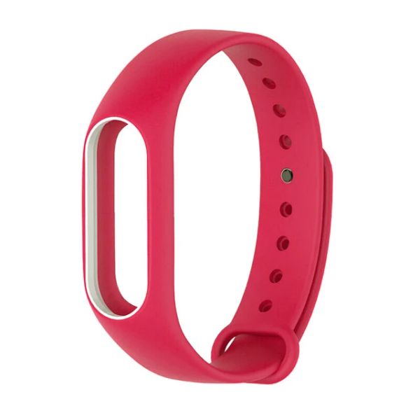 Brans de poignet de remplacement pour Xiaomi Mi Band 2 Montres intelligentes Accessoires Soins de la peau, matériau en silicone coloré