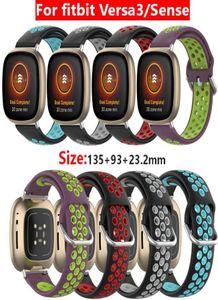 Vervanging Polsbandje Band Voor fitbit Versa 3 Band Siliconen Smart Horlogeband armband Voor fitbit Sense Horlogebanden Pols9517936