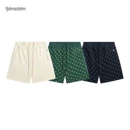 Représentation des shorts à tendance américaine de rue American Full Impression R Lettre sportive Pantalons décontractés pour hommes et femmes Capris en vrac