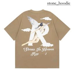 Representante Designer T Shirt Mens T Shirt Fashion Letter Represent Tshirt Cotton Womens Mens Impreso Camiseta de lujo de manga corta 4318