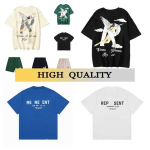 Représenter Lettre De Mode Coton Designer T-shirt Femmes Hommes Graphique Tee Représentant Tshirt Vêtements Anime Representhoodie Représenter Sweat À Capuche c8