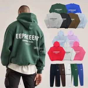 Represnt Hoodie Hoodie Sweatshirts Designer Letter Heren Tide Merk Wild High Street Casual Los Paar Maat Vertegenwoordigd 172