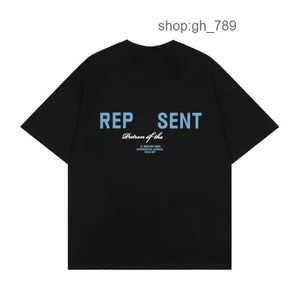 reprreesent T-shirts pour hommes Cotton Owner's Club Reprreesent Graphic Tee coton Marron Gris Vert Bleu Décontracté Manches Courtes Surdimensionné Taille S-XL 3 CRMK