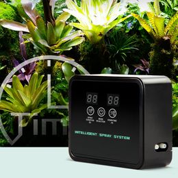 Système de pulvérisation intelligent Reptile Fogger Terrarium Humidificateur Timer électronique Mis de la forêt Mist Forest Kit Contrandeur