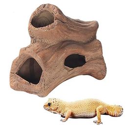 Fournitures pour reptiles, support en forme de branche d'arbre pour serpent, plate-forme décorative pour habitat d'escalade, ornement en céramique 230208