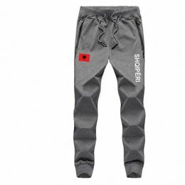 République d'Albanie ALB Pantalons pour hommes albanais joggers combinaison pantalons de survêtement survêtement fitn polaire tactique décontracté nati NOUVEAU l9FR #