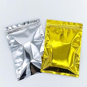 Bolsas de embalaje de papel de aluminio dorado resellable, cerraduras de válvula con paquete con cremallera para embalaje de frijoles y nueces para alimentos secos