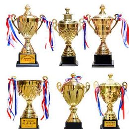 Resin Championnat d'Europe de football Trophy Medailles Ligue des Champions Or Argent 2018 2019 Andere Trophy Cup Medals Fan227H