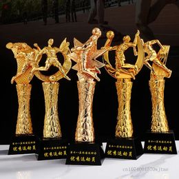 Hars Crystal Trophy for Sports Trophy for Competition Table Tennis Football Basketball Running Souvenir Home Decor 1pc 240508