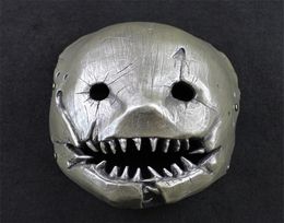 Masque de jeu en résine Dead by Daylight pour le trappeur, masque Evan, accessoires de Cosplay, accessoires d'halloween240V6657580