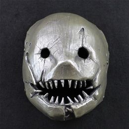Masque de jeu en résine Dead by Daylight pour le trappeur, masque Evan, accessoires de Cosplay, accessoires d'halloween 245o