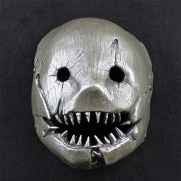 Masque de jeu en résine Dead by Daylight pour le trappeur, masque Evan, accessoires de Cosplay, accessoires d'halloween 298o