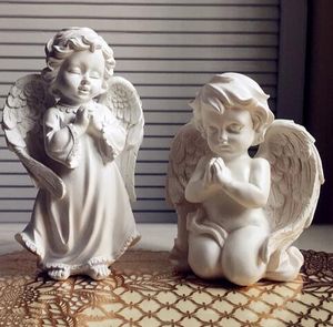 Hars Love Cupid Kleine engel standbeeld home decor ambachten kamer decoratie ornament bruiloft decoratie fee figurine poppen voor meisjes