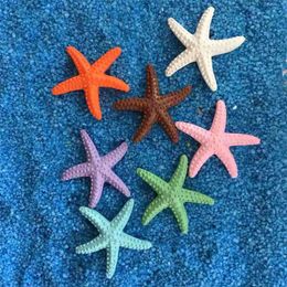 Simulation en résine étoiles de mer méditerranéen étoile de mer décoration de pêche d'ornements de mariage de mariage table de sable décoration photographie accessoires bricolage accessoires p254