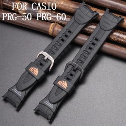 Bracelet en résine adapté à Casio GShock Prg 50 60, bracelet de remplacement étanche pour hommes, accessoires de montre 240116