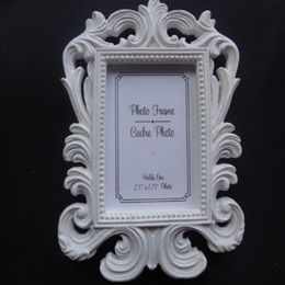 Résine blanc noir Photo cadre Place porte-carte nuptiale mariage douche faveurs cadeau