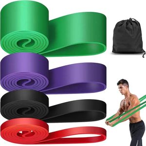 Weerstandsband Zware latex sport elastische riem Pull Up Assist Bands voor Pilates Workout Out Fitness Shape Body Home Gym 240127