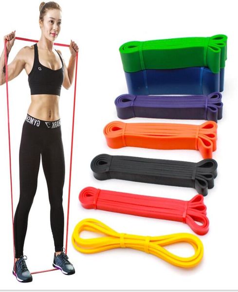 Widerstandsband Training elastisches Band Gummischlaufenring Krafttraining Pilates Fitnessgeräte Expander Fitnessstudio Trainingsbänder stra7419118