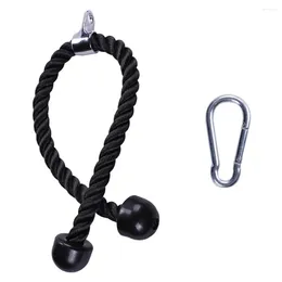 Bandes de résistance 2 pièces/ensemble Triceps cordon corde entraînement Fitness câble de levage double poignée robuste