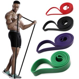 Bandes de résistance 208cm Stretch Resistance Band Exercise Expander Bande élastique Pull Up Assist Bands Fitness Training Pilates Home Workout ceinture HKD230710