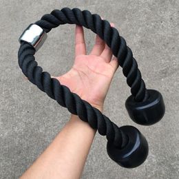 Weerstandsbanden 27 Triceps Biceps Touw Afwikkelbare Kabel Handgreep Bevestiging aan Multigym 230617
