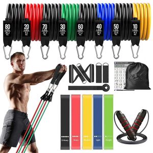 Bandes de résistance 360lb Fitness Bandes de résistance Set Yoga Bande élastique Booty Ceinture Boucles d'entraînement Bandes Workout Gym Equipment pour Home Bodybuilding HKD230710