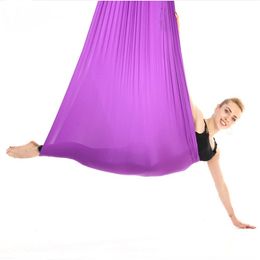 Weerstandsbanden 4m Yoga Flying Swing Aerial Hangmat Nieuwste multifunctionele antigravity -riemen voor Yoga Training Sporting 230203