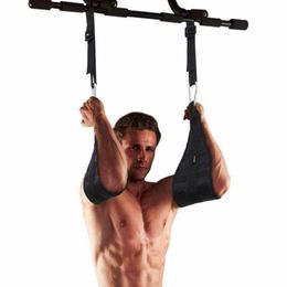 Weerstandsbanden AB Sling Straps Abdominale pullup Zware hangende riem Spiertraining Ondersteuning Crunch Gym Been Raise Pull Up Home Gym 230307