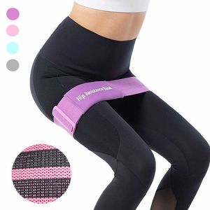 Bandas de resistencia Banda de resistencia de yoga ajustable Fitness Training Pitales Stretch Hip Belt Dance Squat Pull Tape HKD230710