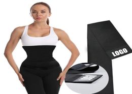Bandas de resistencia Aiconl Trainador de cintura Cinturón de ropa para mujeres Tummy Tummy Wrap Cincher Shaper Fajas Control Strap6242377