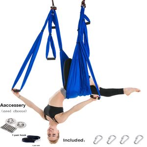 Weerstandsbanden Anti-zwaartekracht yoga hangmat stof Yoga Gym band Flying Swing Aerial Traction Device Yoga hangmat set Apparatuur 230626