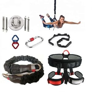 Weerstandsbanden AntiGravity Yoga Oefenapparatuur 4D Bungee Danstraining Workout Trainer Gym Fitness Pro Band 231016