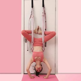 Weerstandsbanden Terug Buigen Splitsen Trainingsband Antenne Yoga Hangmat Schommel Muur Touw Deur Handstand Band Huishoudelijke Stretchriem 231024