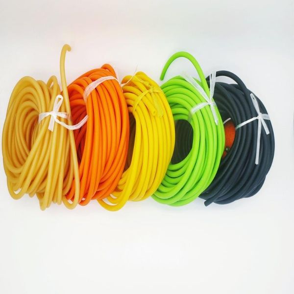 Bandas de resistencia, tubo de látex elástico colorido, eslingas de goma anticongelante para Fitness, juguete para niños, cuerda de ejercicio