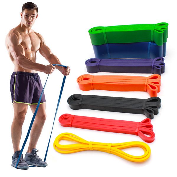 Bandes de résistance Bande élastique Exercice Expander Stretch Fitness Rubber Pull Up Assist pour l'entraînement Pilates Home Gym Workout 230617