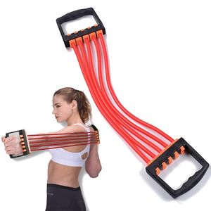 Bandas de resistencia expansor de pecho, pinza de mano, ejercitador de fuerza de tracción muscular, equipo multifunción para Fitness