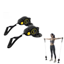 Bandas de resistencia Fitness Pull Rope Trainer con ventosas Máquina de bandas de resistencia de gimnasio portátil con lechón Equipo de entrenamiento de cuerpo completo HKD230710