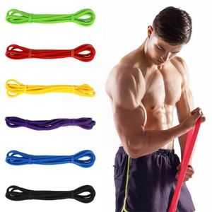Resistance Bands Fitness Rubber Unisex Yoga Athletic Elastic Expander Loop Pull Exercise Equipment Sports T9g7