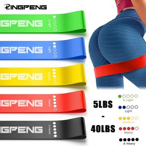 Resistance Bands Gym Yoga Rubber Elastic Workout Equipment for Strength Training Fitness 230926